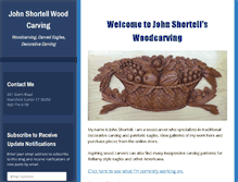 Tablet Screenshot of johnshortell.com